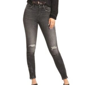 EUC SIZE 8 AMERICAN EAGLE HI RISE JEGGING CROP